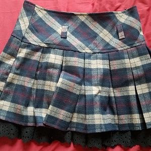 Plaid skirt